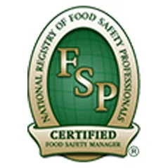 Food Safety Professional certification badge